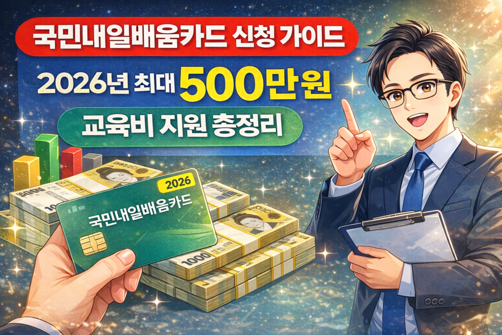 국민내일배움카드 신청 이미지